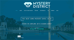 Desktop Screenshot of mysterydistrict.com